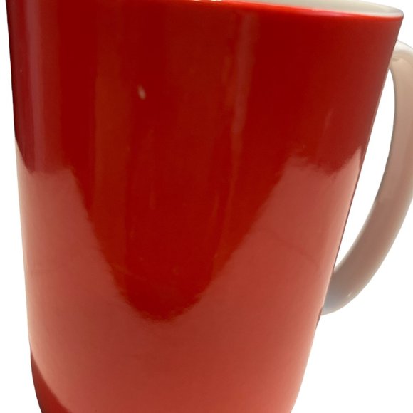 KATE SPADE Mug 'paint the town red' Say The Word Series Lenox 12 oz **READ - Picture 5 of 8